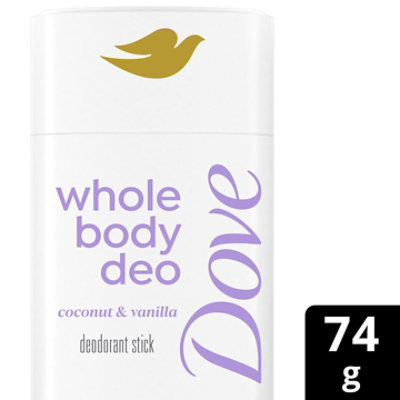 Dove Deodrant Stick Coconut & Vanilla 2.6 Fo - 2.6 FZ - Image 1