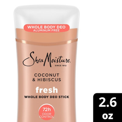 Sheamoisture Deodorant Stick Coconut & Hibiscus 2.6 Fo - 2.6 FZ - Image 1