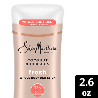 Sheamoisture Deodorant Stick Coconut & Hibiscus 2.6 Fo - 2.6 FZ - Image 3