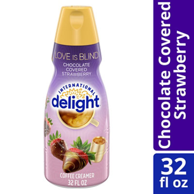 International Delight Limited Edition Chocolate Covered Strawberry Love Is Blind 32fz - 32 FZ - Image 1