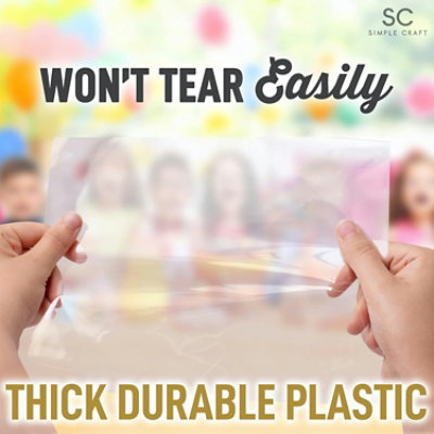 Zulay Kitchen 200 Pack Candy Treat Cellophane bags - 6x9 Thick Plastic Candy Bags With Ties For Goodie Bags - Image 4