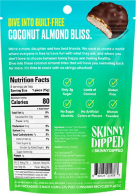 Skinnydipped Choc Ccnt Dk Almnd Bts - 3.17 OZ - Image 5