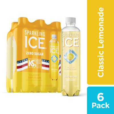 Sparkling Ice Classic Lemonade 6-17fz - 6-17 FZ - Image 1