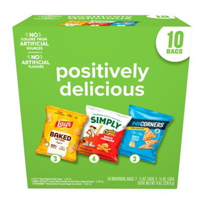 Frito Lay Positively Delicious Variety Pack - 10 Count