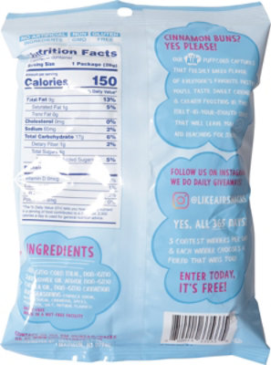 Like Air Puffcorn Cinnamon Bun 1oz - 1 OZ - Image 5
