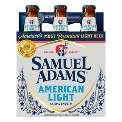 Sam Adams American Light Lager - 6-12 FZ - Image 3