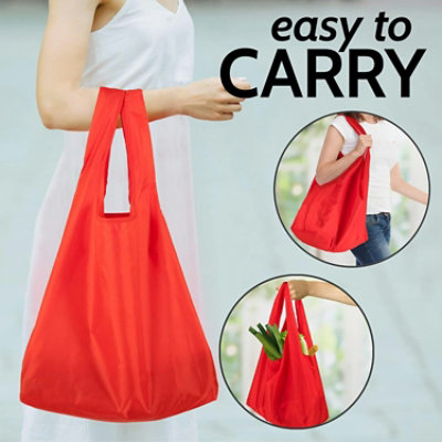 Zulay Kitchen Reusable Grocery Bags - 5 Pack - Image 3