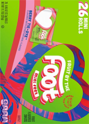 Fruit By The Foot Mini Berry Tie Dye Valentines Day 26 Count - 11.7 OZ - Image 5