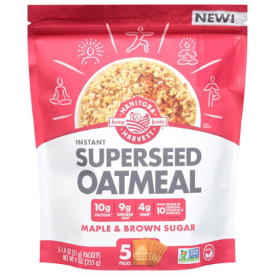 Manitoba Harvest Oatmeal Superseed Maple Brown Sugar - 9 OZ - Image 2