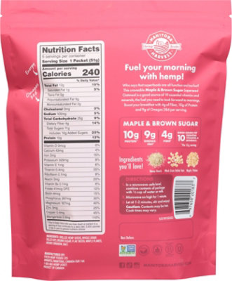 Manitoba Harvest Oatmeal Superseed Maple Brown Sugar - 9 OZ - Image 5