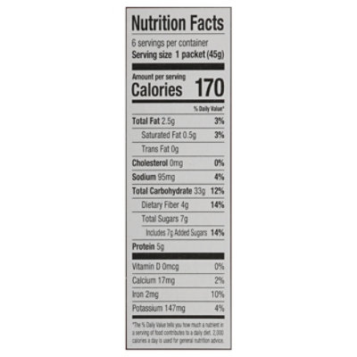 Bobs Red Mill Oatmeal Instant Maple Brown Sugar - 9.52 OZ - Image 3