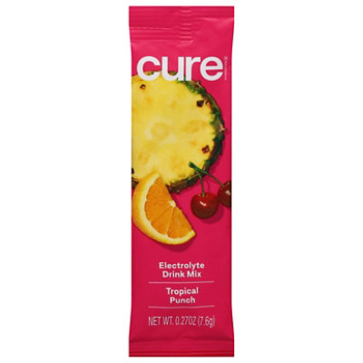 Cure Hydration Powder Tropical Punch - 8 - 0.28 Oz - Image 2