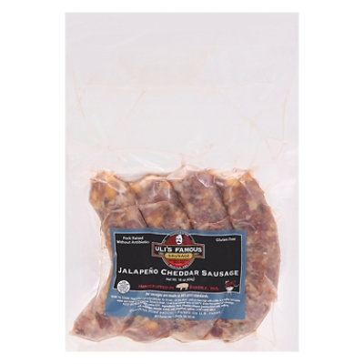 Ulis Famous Jalapeno Cheddar Bratwurst - 16 OZ - Image 3