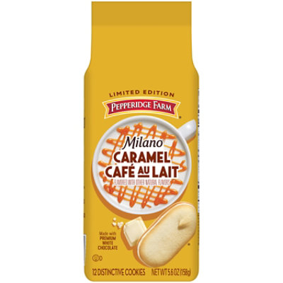 Pep Farm Milano Caramel Cafe White Chocolate 5.6oz - 5.6 OZ