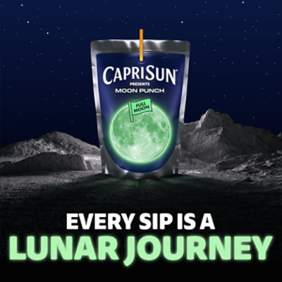 Capri Sun Moon Punch Wild Cherry Flavored Juice Drink Blend - 10 - 6 Fl. Oz. - Image 1