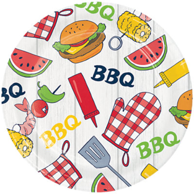Signature SELECT BBQ Blowout Lunch Plates - 8 Count - Image 1