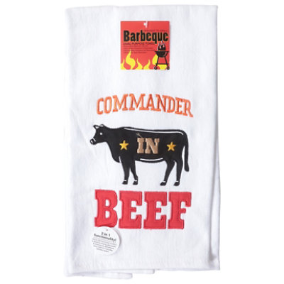 Kay Dee Designs Commander In Beef Terry Towel - Each - Image 1