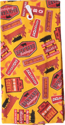Kay Backyard Bbq Terry Towel - EA - Image 4