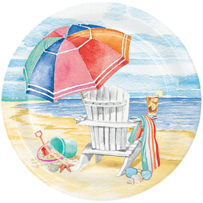 Signature SELECT Soak Up The Sun Dinner Plates - 8 Count - Image 1