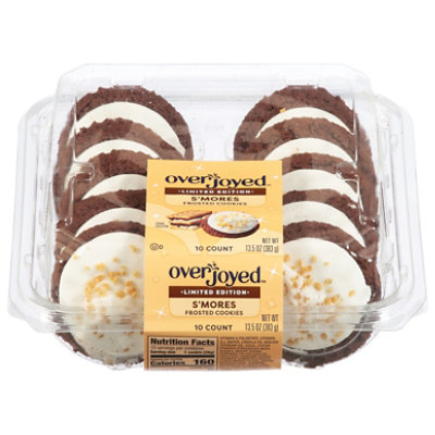 Overjoyed Frosted Smores Cookies - 13.5 OZ