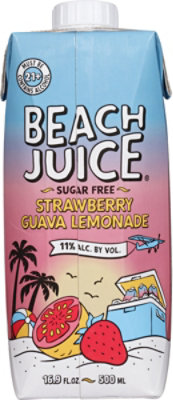 Beach Juice Strawberry Guava Lemonade 500ml Wine - 500 ML - Image 7