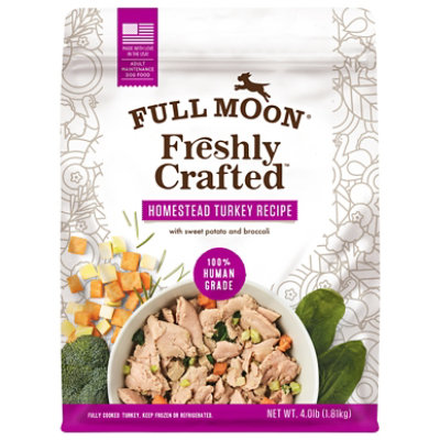 Full Moon Freshly Crafted Turkey Dog Food - 4 LB - Image 2