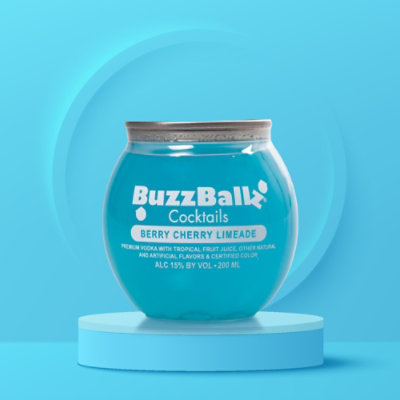 Buzzballz Berry Cherry Limeade Cocktails - 200 ML - Image 5