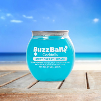 Buzzballz Berry Cherry Limeade Cocktails - 200 ML - Image 4