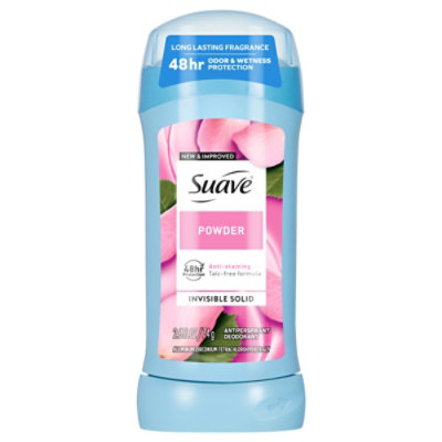 Suave Invisible Solid Deodorant Powder 2.6 Oz - 2.6 OZ - Image 2