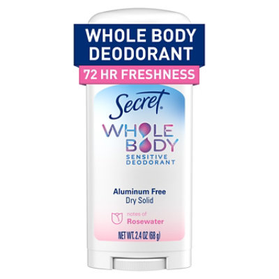 Sec Body Stick Rosewater 12/2.4oz - 2.4 OZ - Image 1
