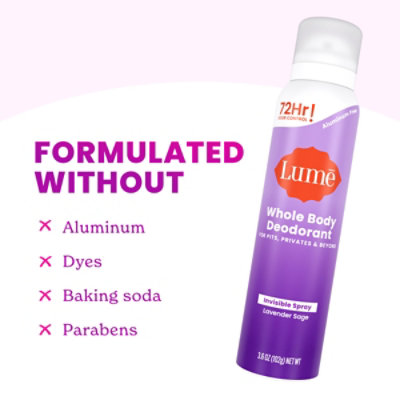 Spray Deo 3.6oz Lavender - 3.6 OZ - Image 2