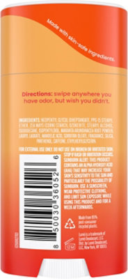 Lume Whole Body Women's Deodorant Smooth Solid Stick Aluminum Free Clean Tangerine - 2.6oz - Image 7
