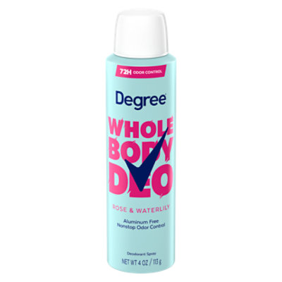 Degree Deodorant Spray Rose & Waterlilly 4 Fo - 4 FZ - Image 4