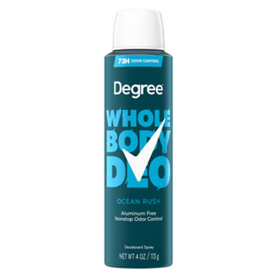 Degree Men Deodorant Spray Ocean Rush 4 Fo - 4 FZ - Image 1