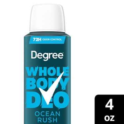 Degree Men Deodorant Spray Ocean Rush 4 Fo - 4 FZ - Image 1