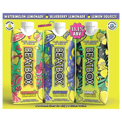 Beatbox Lemonade Variety Pack - 6-500 ML - Image 1