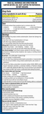 Theraflu-d Flu Nighttime Relief Cherry Syrup - 8.3 OZ - Image 5