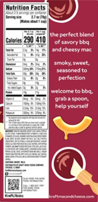 Kraft Smoky Barbecue Flavored Mac & Cheese Macaroni and Cheese Dinner - 7.25 Oz - Image 5
