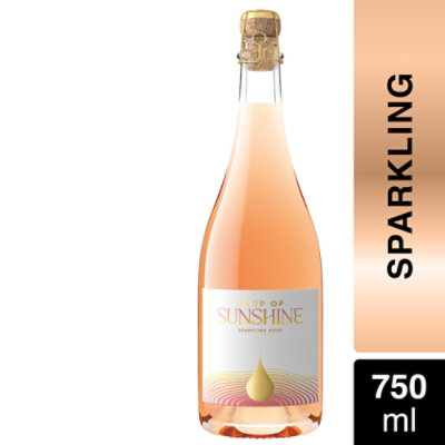 Drop Of Sunshine Sparkling Rose Wine - 750 ML - Image 1