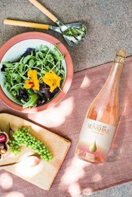 Drop Of Sunshine Sparkling Rose Wine - 750 ML - Image 3