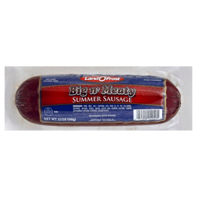 Lof Big N Meaty Summer Sausage - 12 OZ - Image 1