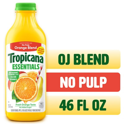 Tropicana Essentials Orange Juice Beverage Blend With Other Fruit
