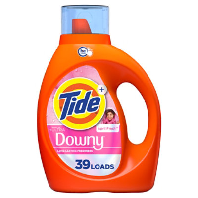 Tide Liquid Laundry Detergent With Downy April Fresh - 55 Fl. Oz.