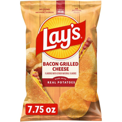 Lay's Bacon Grilled Cheese Potato Chips - 7.75 Oz - Image 2