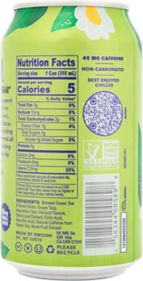 Swoon Green Tea Zero Sugar - 12 Fl. Oz. - Image 5