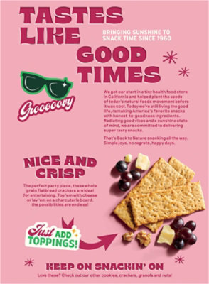 Back To Nature Crackers Pink Himalayan Sea Salt 5oz - 5 OZ - Image 5