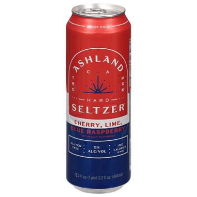 Ashland Hard Seltzer Cherry, Lime, Blue Raspberry 19.2 Oz Can - 19.2 FZ - Image 2