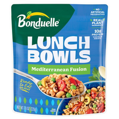 Bonduelle Lunch Bowls  Mediterranean Fusion - 7.8 Oz - Image 1
