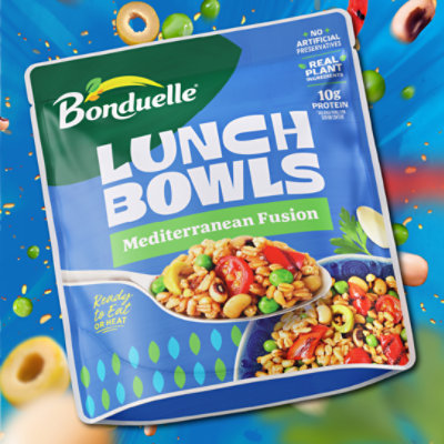 Bonduelle Lunch Bowls  Mediterranean Fusion - 7.8 Oz - Image 2