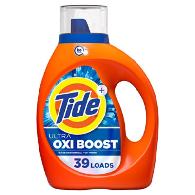 Tide Liquid Laundry Detergent With Oxi Boost Original Scent - 55 Fl. Oz.